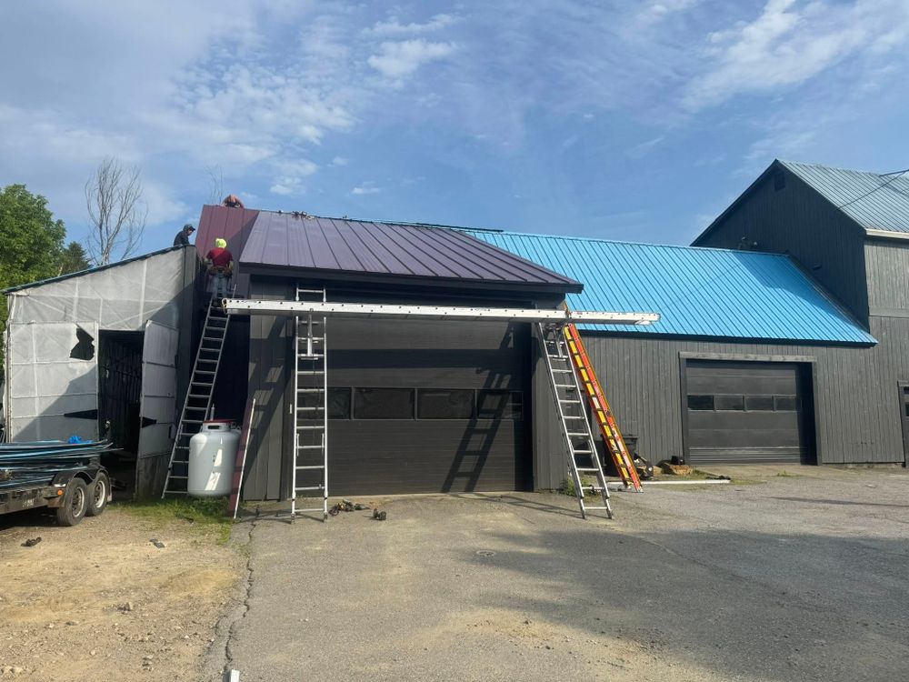 Our expert roofing installation service ensures your home is protected with durable, high-quality materials. We offer professional craftsmanship, timely completion, and a commitment to enhancing the beauty and safety of your property. for Superior Exteriors in Johnson, VT