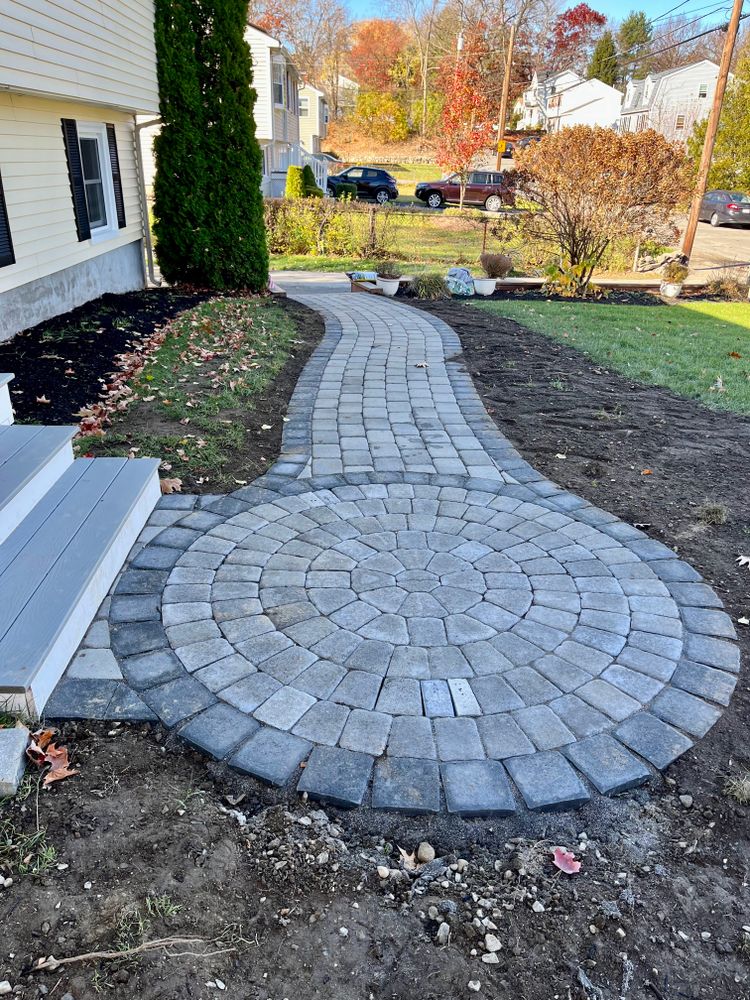 Walkways for Brouder & Sons Landscaping and Irrigation in North Andover, MA