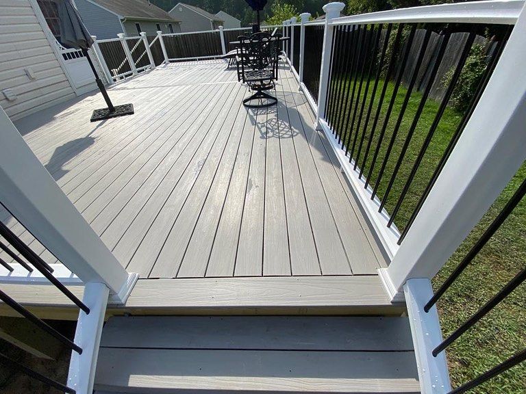 Transform your outdoor living space with our expert Deck & Patio Installation service. Our skilled team will enhance your home's beauty and functionality, creating the perfect oasis for relaxation and entertainment. for New Shine Tile in Richmond, VA