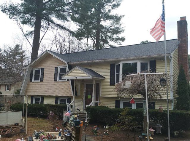 Our Roofing Installations and Replacements service ensures durability and quality, complementing our masonry expertise, including exceptional fireplace installation for a complete home improvement solution that enhances aesthetics and functionality. for Rainguard Masonry and Roofing in Lowell, MA