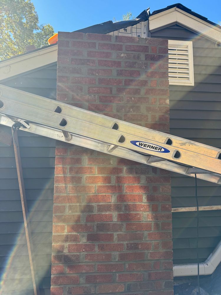 Chimney photos from restoration to new builds for All For U Roofing & Masonry in Boston, MA