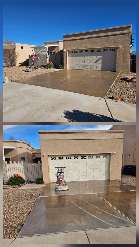 Transform your home's exterior with our expert driveway construction service. We offer durable, aesthetically pleasing concrete driveways that enhance curb appeal and withstand the test of time, ensuring lasting satisfaction. for Not Just Concrete in Albuquerque, NM