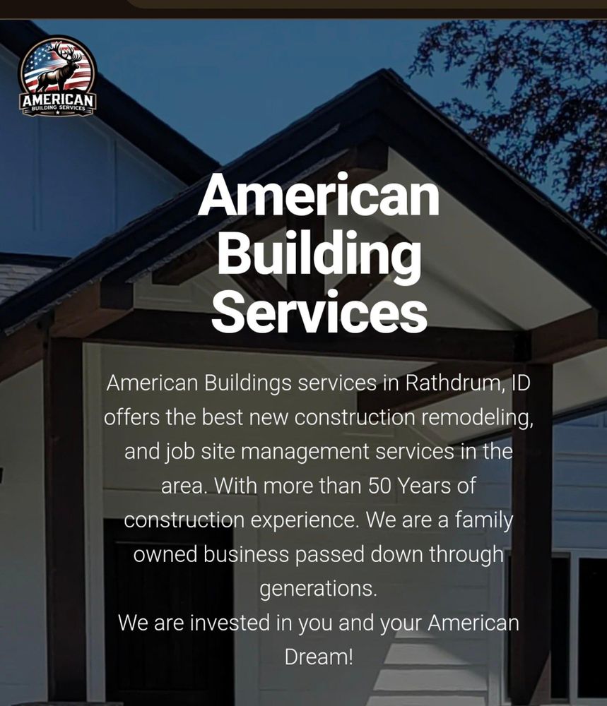 New Construciton for American Building Services in Post Falls, ID