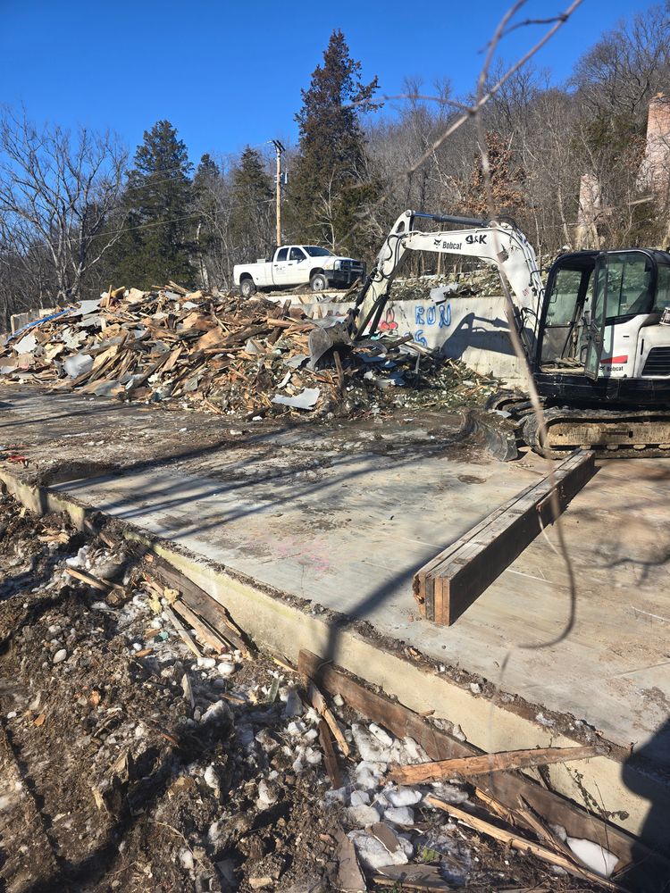 DEMOLITION  for S & K Excavation LLC in Bonne Terre, MO