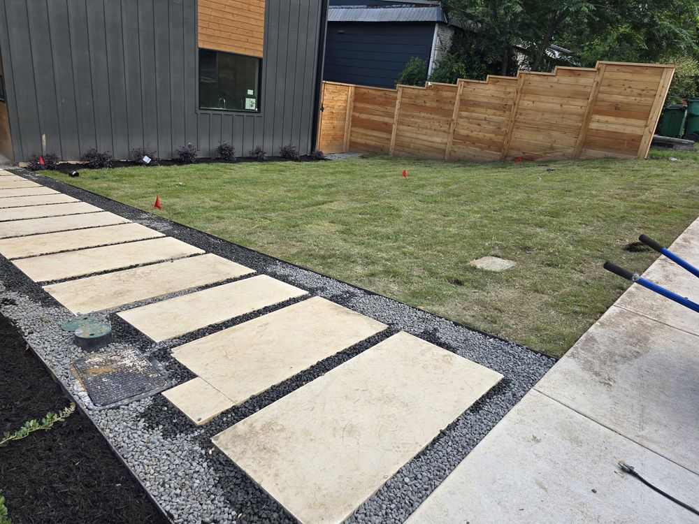 Transform your outdoor space with our comprehensive landscape services, including design, installation, and maintenance. Enhance curb appeal and create a serene environment tailored to your vision and lifestyle. for Green Pastures Lawn Care in Bastrop, TX