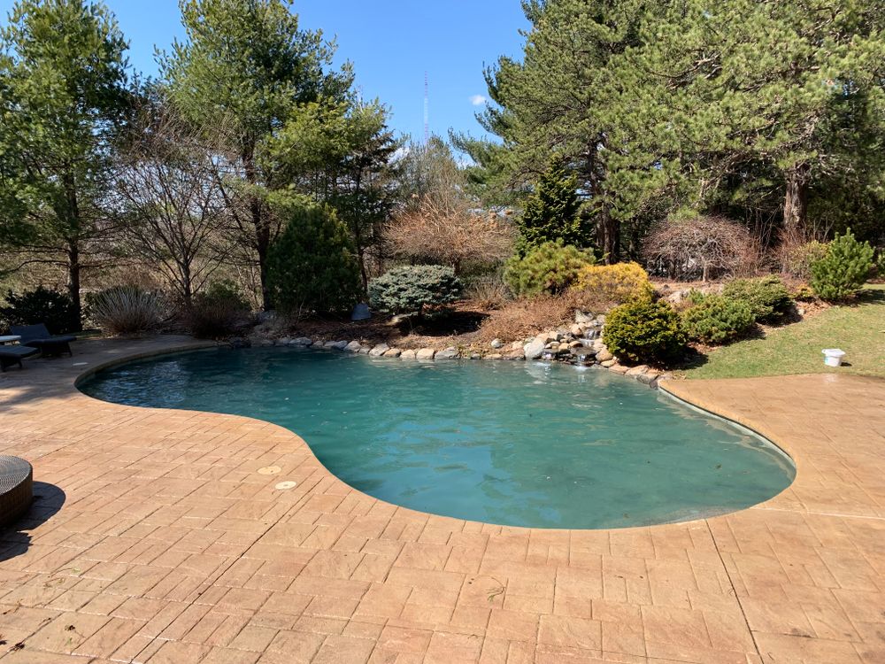 Construction for Full Service Pools in Andover, MA