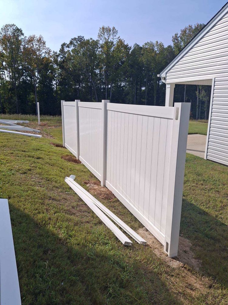 Our Fencing Repair and Installation service ensures top-quality fence repairs to enhance the aesthetics of your property while providing privacy and security. Contact us for expert fence repair solutions today. for Rescue Grading & Landscaping in Marietta, SC