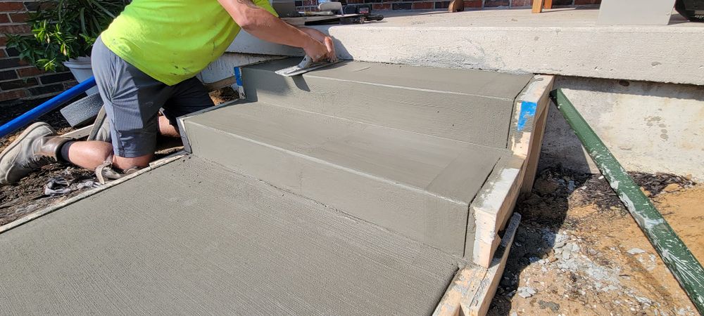 Concrete for Friedrich Fence in Sterling, IL