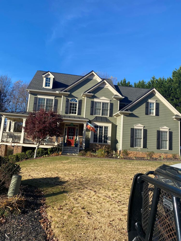 Revitalize your home's curb appeal with our expert Exterior Painting service. We use top-quality paints and techniques to ensure a durable, weather-resistant finish that enhances beauty and protects your property. for A1 Phillips Painting in Cumming, GA