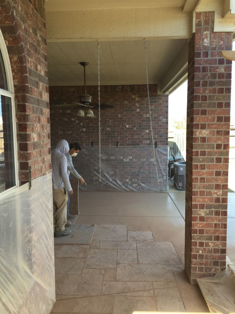 Patios for Texas Curb N Borders in Houston, TX