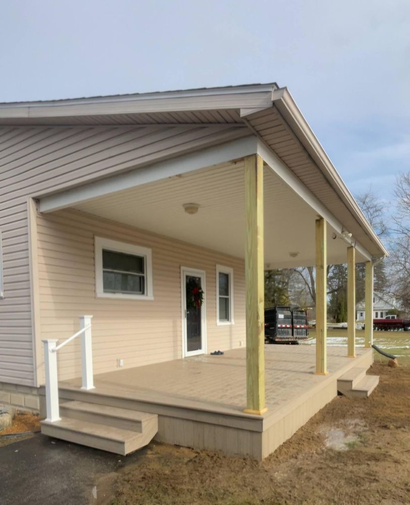 Deck & Patio Installation for BASE Contracting in Dundee,  MI