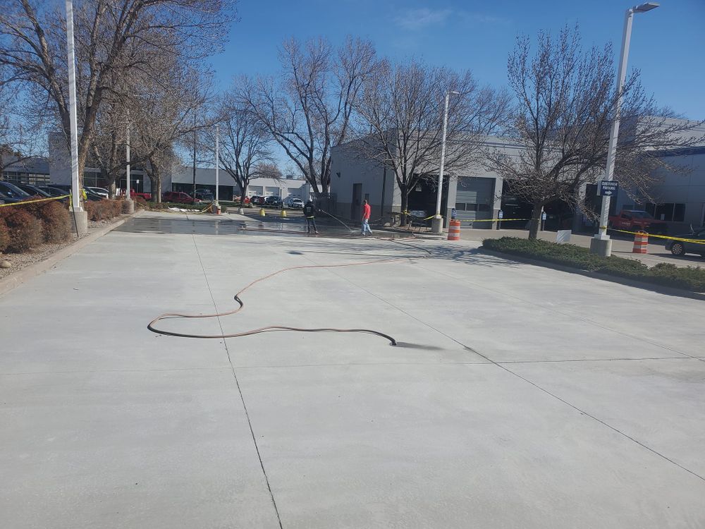 Commercial Concrete for Bazaldua Productions LLC. in Fort Collins, Colorado