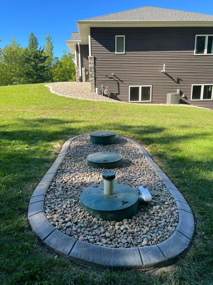 Enhance your outdoor space with our Decorative Stone Installation service, offering durable and aesthetic solutions. Complemented by expert mulch installation, we create beautiful landscapes that elevate your home's curb appeal. for Stitch's Landscape in Howard, WI