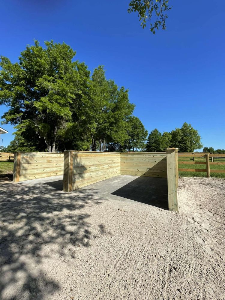 Our Fence Repair service offers expert solutions to restore and strengthen your existing fence, ensuring enhanced security, functionality, and aesthetic appeal while using high-quality materials for long-lasting durability and customer satisfaction. for Bauer Fencing & Farm Maintenance in Ocala, FL