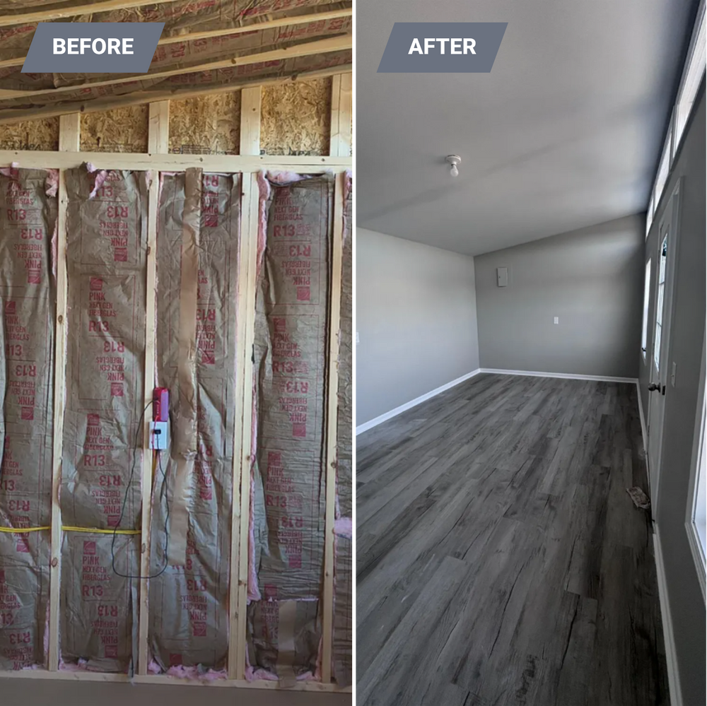 Interior Renovation for Supreme Remodeling in Wilson, NC