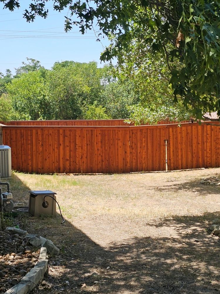 Fence Stain and Seal for Ansley Staining and Exterior Works in New Braunfels, TX