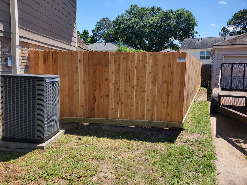 Ms. Faulk Project for EB Privacy Fences & Remodel LLC in Katy, TX