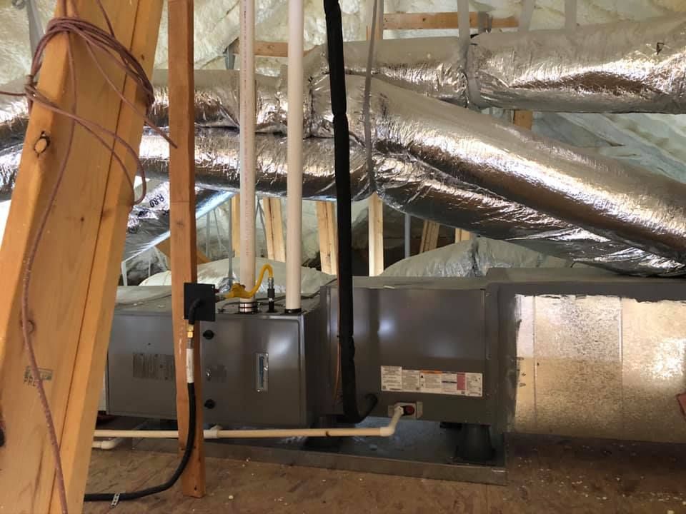 Our Ductwork Design and Installation service ensures efficient airflow, energy savings, and comfort by customizing duct systems to fit your home's unique layout while using high-quality materials for lasting performance. for J&A Refrigeration in Midland County, TX