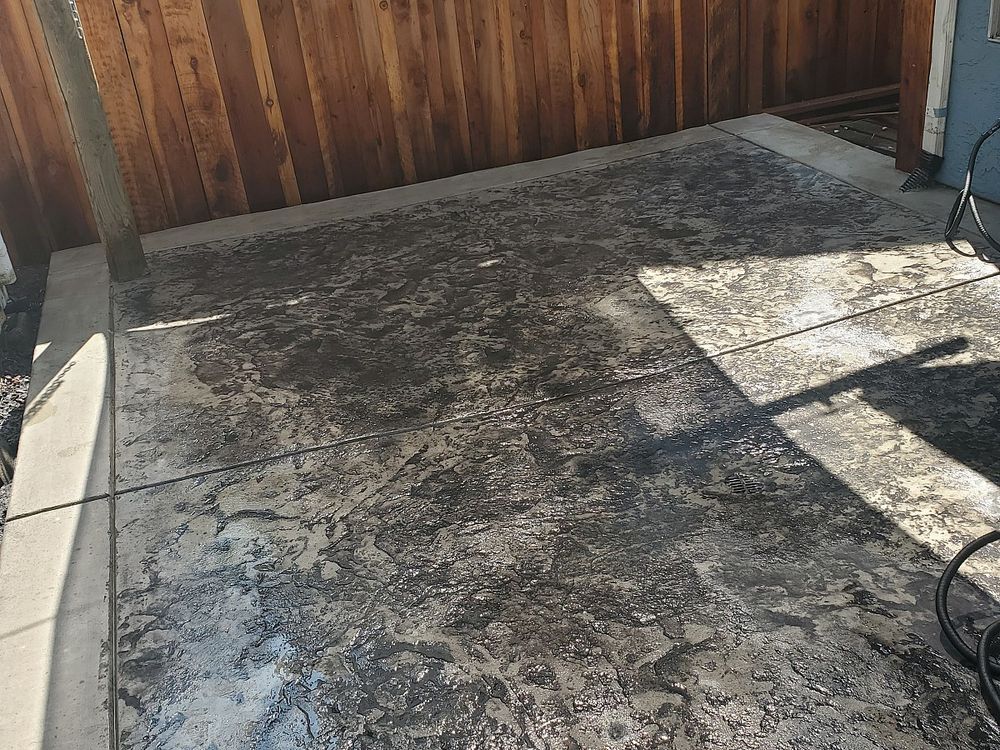 Enhance your home's exterior with our professional stamped concrete installation, offering durable and aesthetically pleasing designs for patios, driveways, and walkways that mimic the look of stone or brick. for Mafileo Concrete in San Francisco, CA