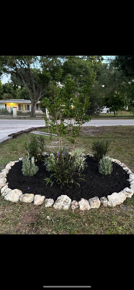 Enhance your landscape with our professional mulch installation, offering improved soil health, moisture retention, and weed protection. Transform your garden into a thriving oasis with our expert tree service team today! for Grizzly Stump Grinding in Sarasota, FL