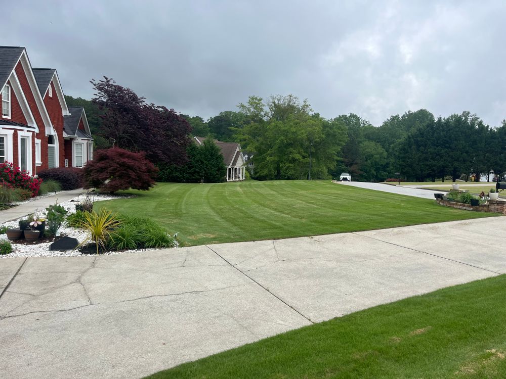 Lawn Maintenance for Adams Landscape Management Group LLC. in Loganville, GA