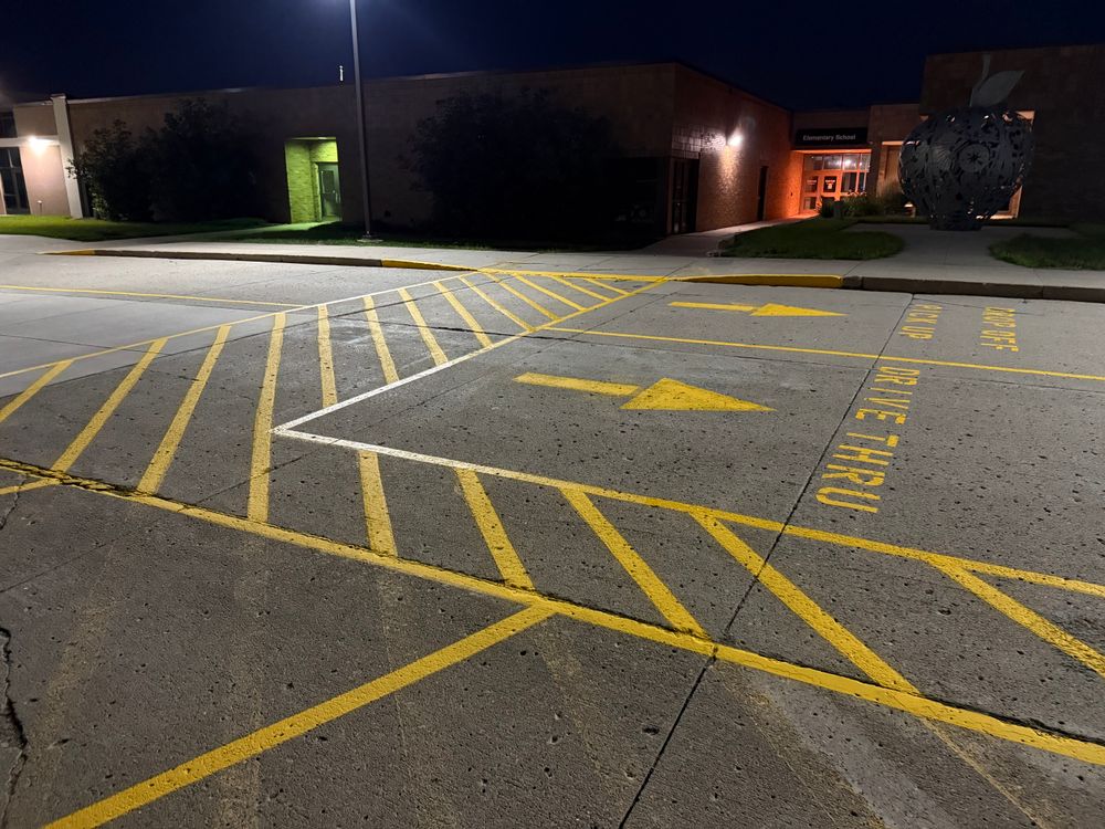 All Photos for Midwest Line Striping LLC in Spirit Lake, IA