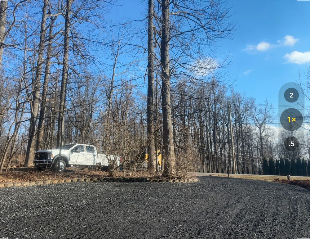 Grading for Schrock’s Land Management in Northern Virginia, Shenandoah Valley, VA