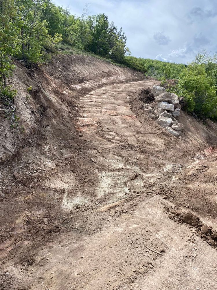 Excavating for DL Dirtworks LLC in Ephraim, UT