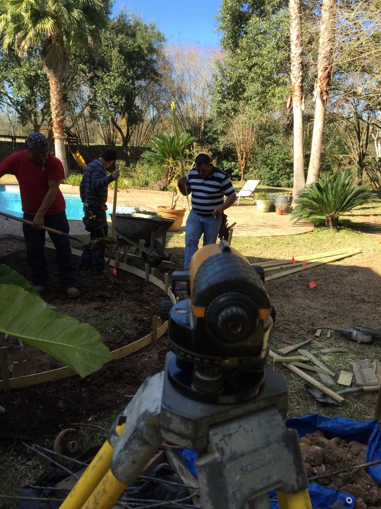 Patios for Texas Curb N Borders in Houston, TX