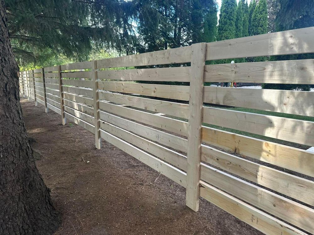 Fence Installation for Illinois Fence & outdoor co. in Kewanee, Illinois