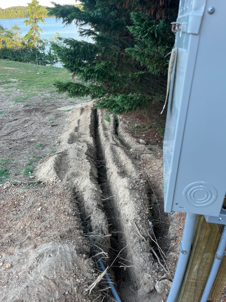 Our trenching service offers precise and efficient digging for utility installations, drainage systems, and landscaping needs. Trust our experienced team to enhance your property's functionality while ensuring safety and minimal disruption. for J.P Landscaping and excavation in Chattanooga, TN