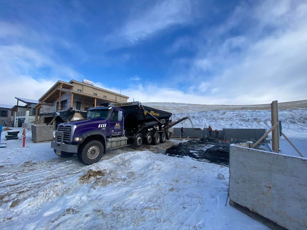 Our Excavating Company offers CAD Truck Services to efficiently move materials, haul debris and complete earthworks projects for homeowners with precision and accuracy, ensuring a seamless excavation experience. for Rocky Mountain Dirt Work in Missoula, MT