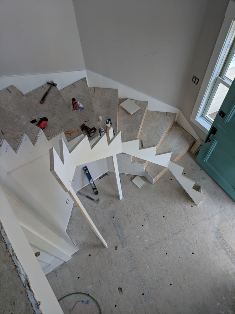 Stairs- carpentry for Milton Carpentry Services in Lynn, MA