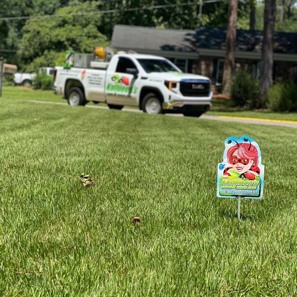 Our Liquid Aeration service enhances soil health by breaking down compaction and improving nutrient absorption. Making a healthier lawn without the mess of mechanical aeration. for Kathleen's Lawn & Shrub Care in Augusta, GA