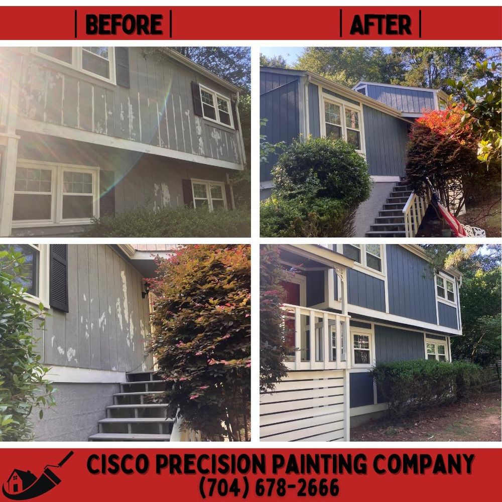 Exterior Painting for Cisco Precision Painting Company  in Charlotte, North Carolina