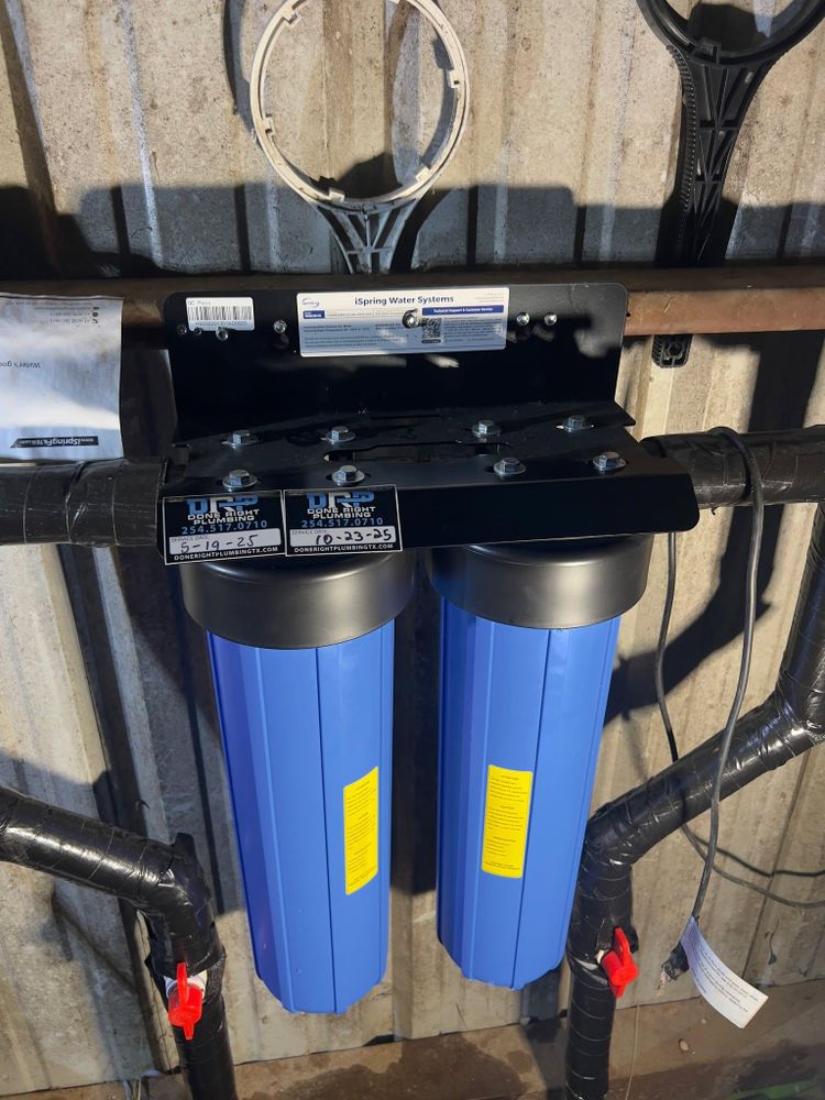 Plumbing Repairs for Done Right Plumbing in Temple, TX