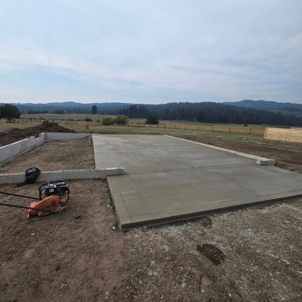 Our experienced concrete contractors provide high-quality services, ensuring durable and aesthetic driveways, patios, and walkways that enhance your home's value while meeting all your design preferences and functional requirements. for White Lightning Concrete and Construction in Middleton, ID