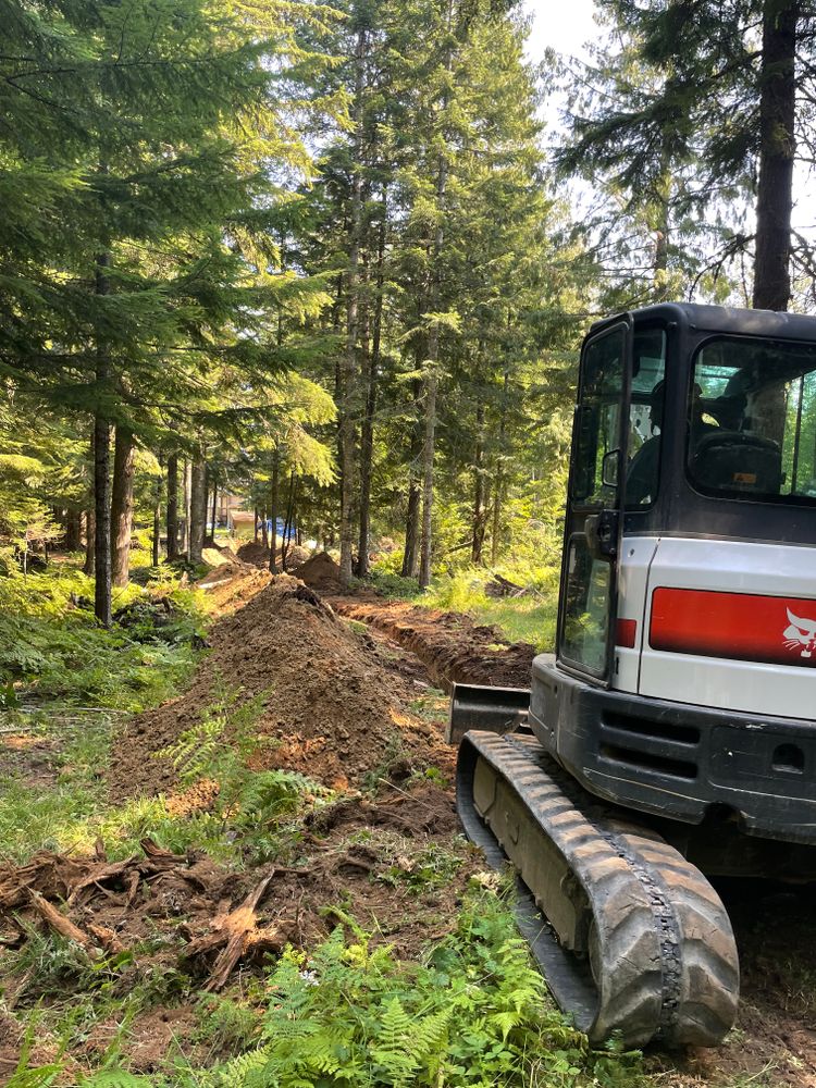 Water Line Installation for North Point Trenchless in Sandpoint, ID