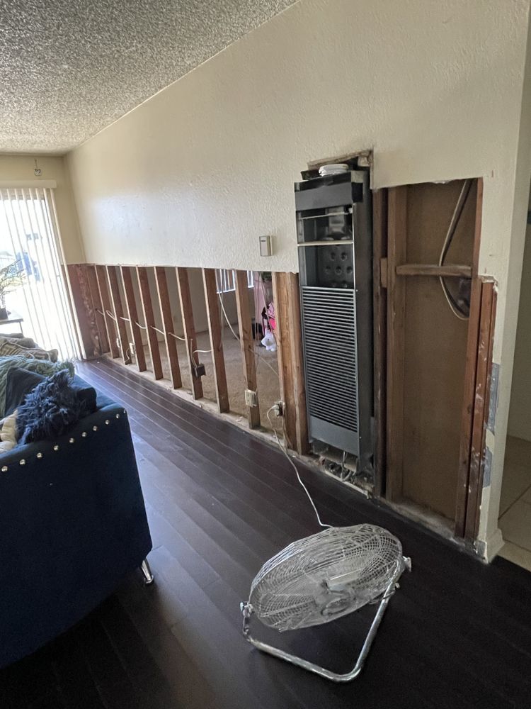 Our Drywall Repair and Restoration service fixes cracks, holes, dents, and water damage, creating smooth walls ready for paint. We restore your home’s surfaces quickly, cleanly, and with lasting results. for West Coast Painting Solutions in Los Angeles, CA