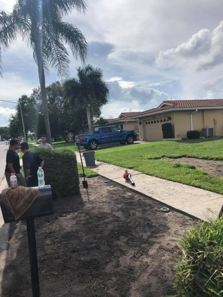 Landscape Installation for Hefty's Helpers in Saint Petersburg,  FL