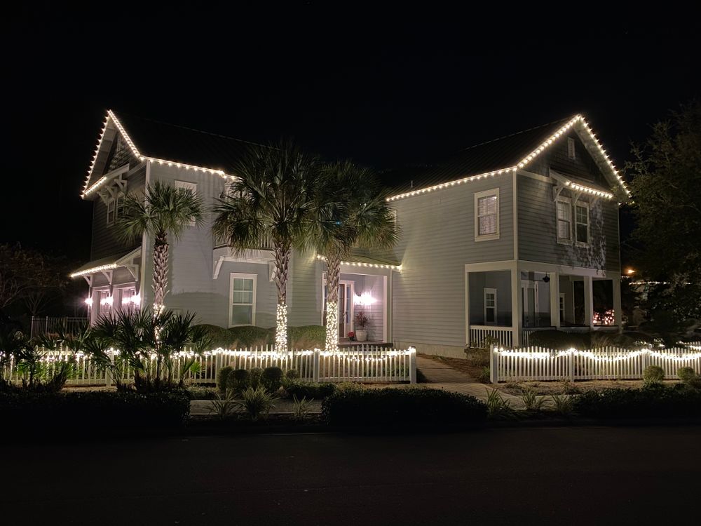 Christmas Light Installation for Coastal Lighting in Ponte Vedra, FL