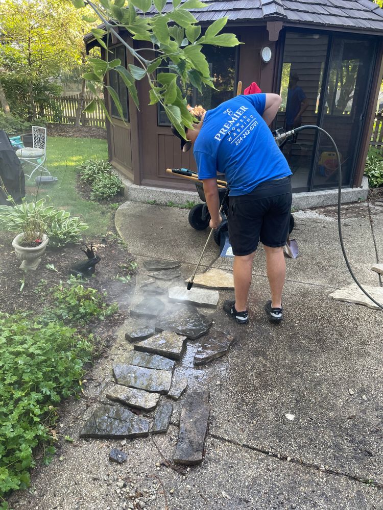 Pressure Washing for Premier Partners, LLC. in Volo, IL