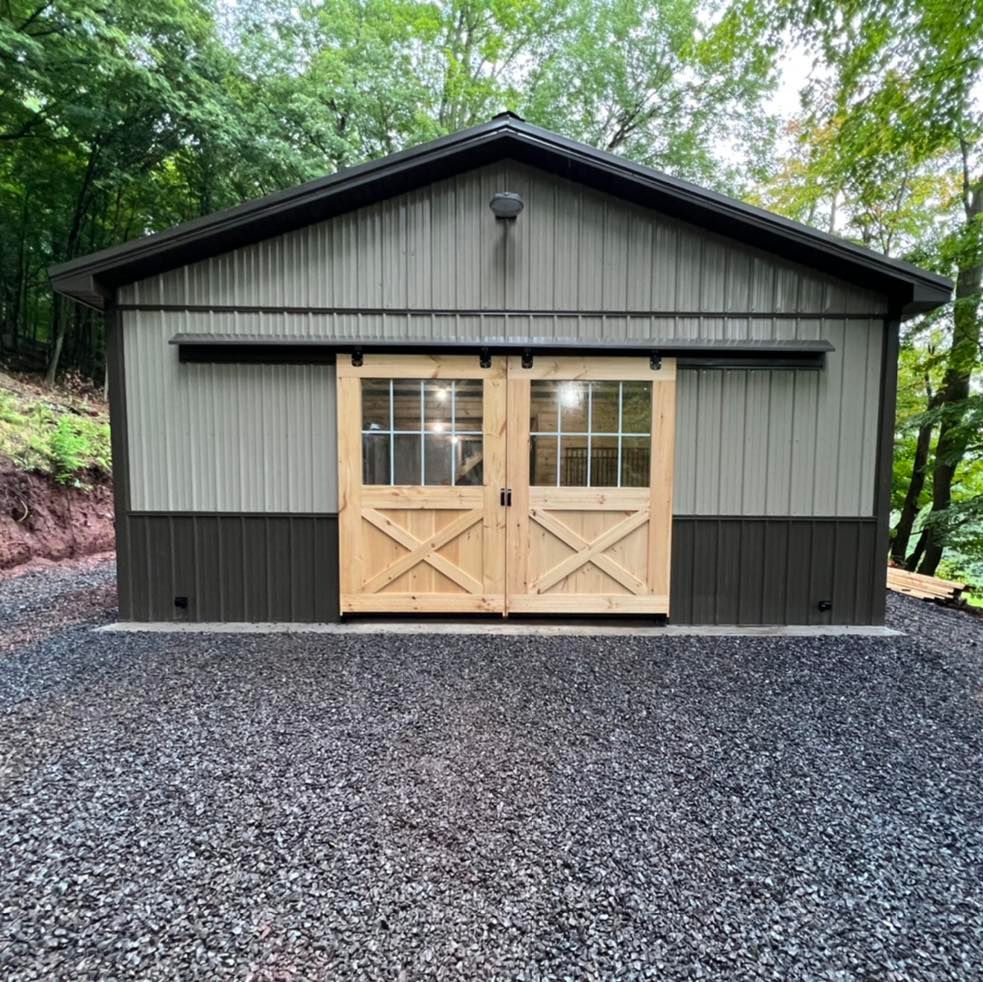 Our Horse Barns service offers custom-built structures with expert craftsmanship to provide a safe and comfortable shelter for your beloved equine companions, enhancing the beauty of your property. for First Class Construction in Centre Hall, PA