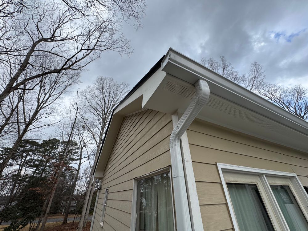 Ensure your home's protection with our gutter repair and replacement services. Complementing our roof replacement services, we enhance durability and efficiency, safeguarding against water damage for lasting peace of mind. for FNS Exterior Consulting LLC in Cumming, GA