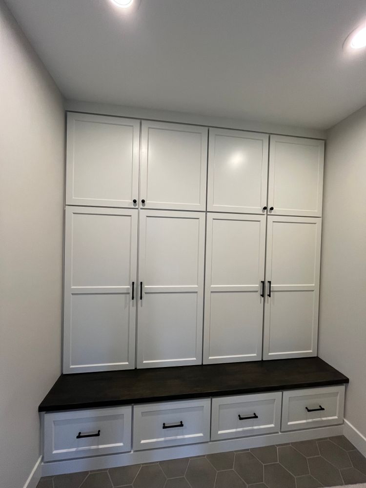 Custom Cabinetry for Kamps Construction in Beecher, IL