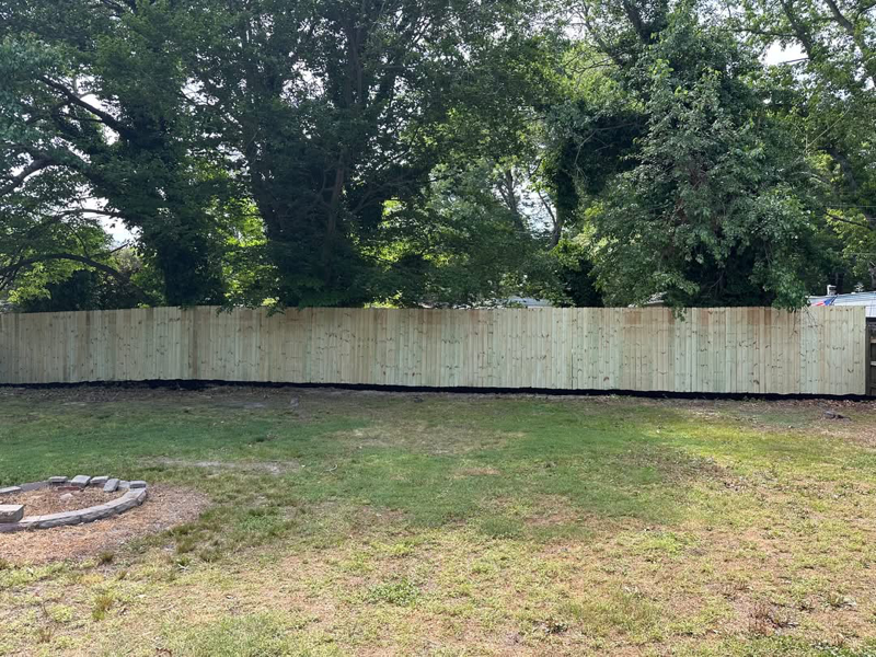 Enhance your property's privacy, security, and aesthetics with our expert fencing services. Our team ensures the fence complements your landscape design while providing durability and style for lasting satisfaction. for Lewis Oaks Landscaping in King and Queen County, VA