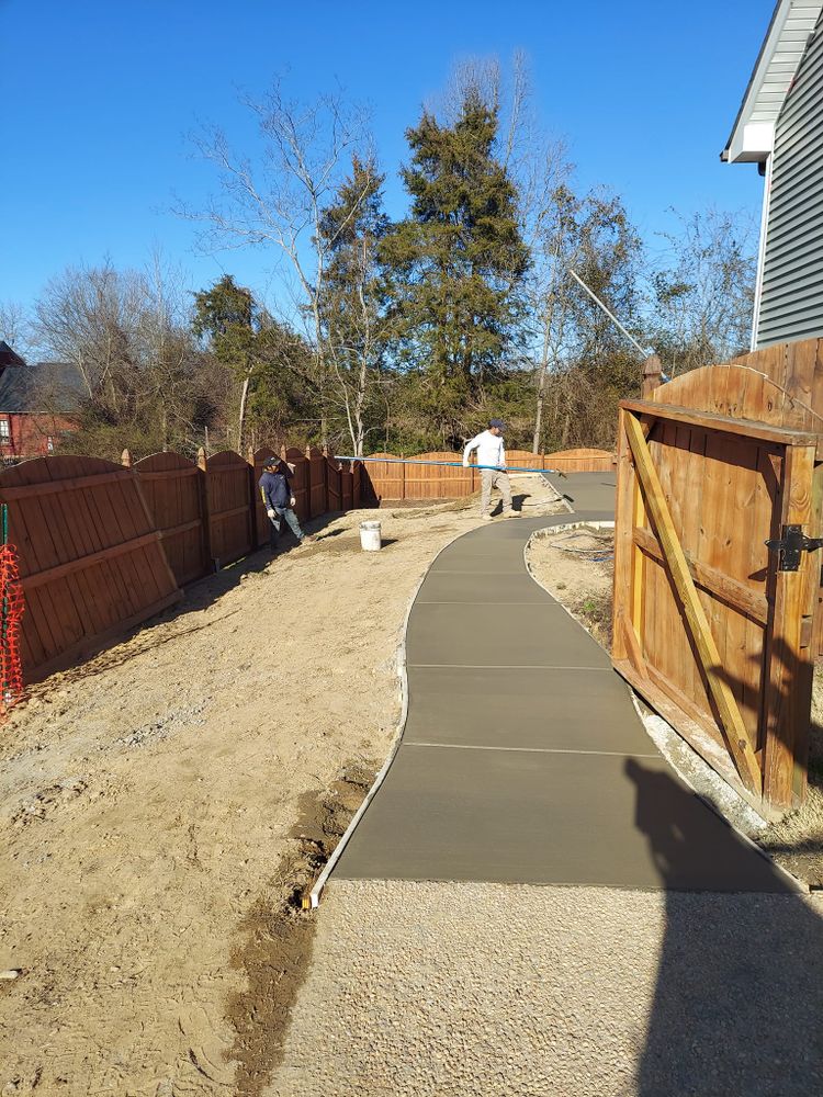 Residential Concrete for RGM Concrete Finisher LLC in Chesapeake, VA