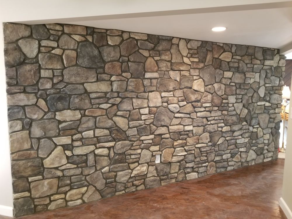 Stone Veneer for D&K Customs in Brighton, MI