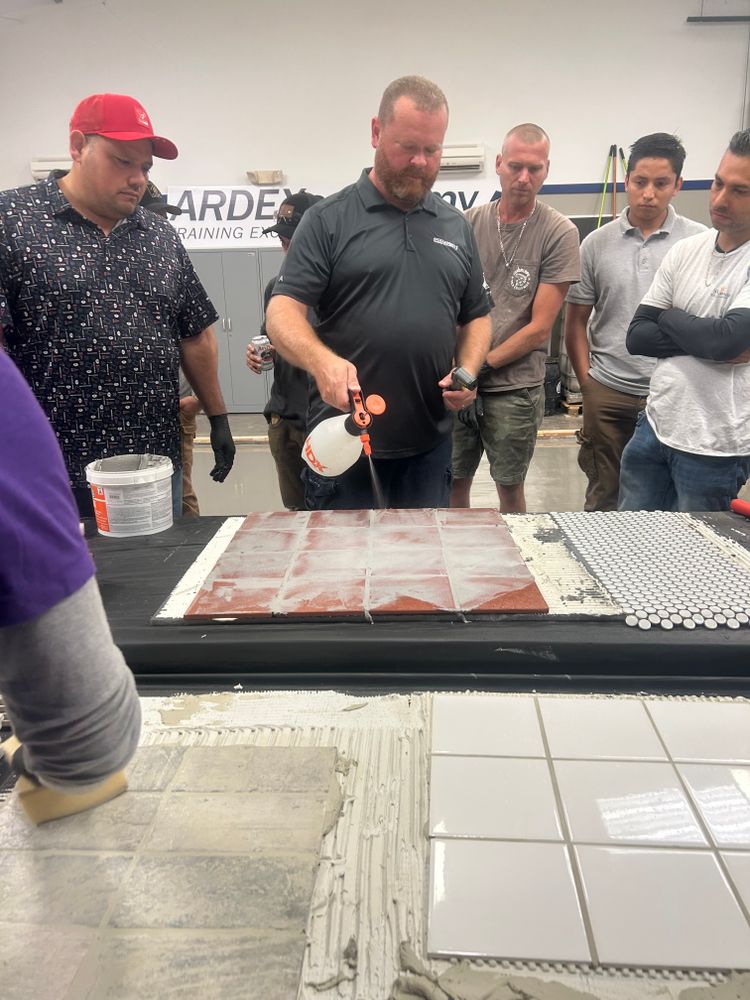 Certifications & Training for Guadalupe Tile Company in New Braunfels, TX