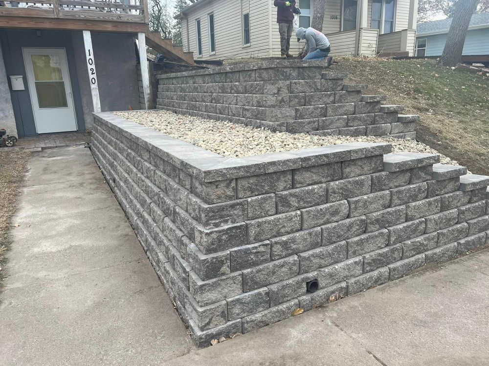 Hardscaping for Ramos Universal Landscaping in Sioux Falls, SD